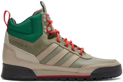 adidas Originals: Khaki Baara Boot Sneakers 